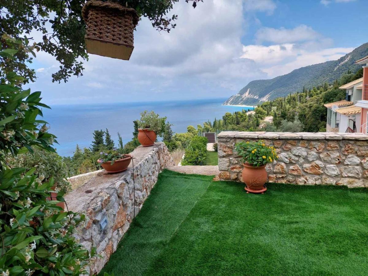 Villa Nereid Glafki - Enjoy Summer Sunsets Áyios Nikítas Exterior photo